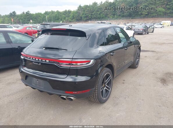 WP1AB2A59MLB35422 2021 PORSCHE MACAN Black Rear right