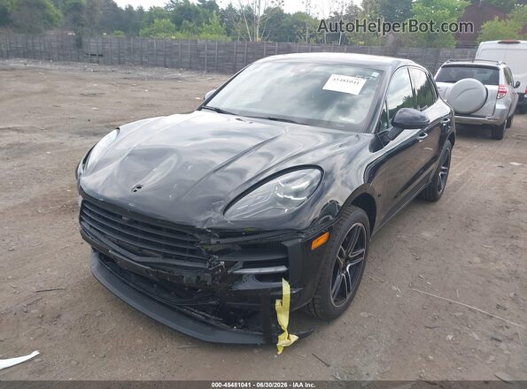 WP1AB2A59MLB35422 2021 PORSCHE MACAN Black Front left