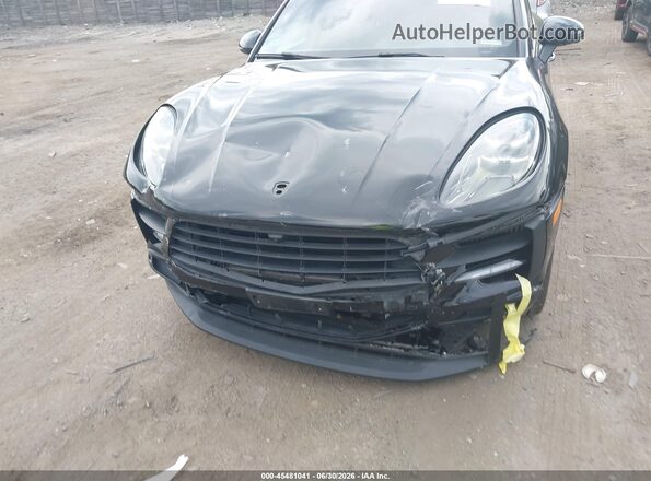 WP1AB2A59MLB35422 2021 PORSCHE MACAN Black Front view