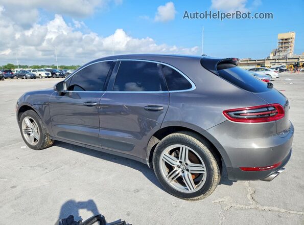 WP1AB2A5XGLB47521 2016 PORSCHE MACAN Gray Rear left