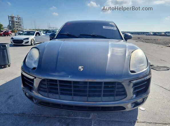 WP1AB2A5XGLB47521 2016 PORSCHE MACAN Gray Front view