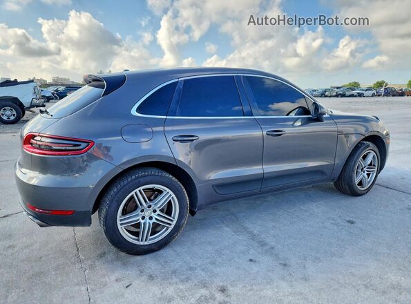 WP1AB2A5XGLB47521 2016 PORSCHE MACAN Gray Rear right