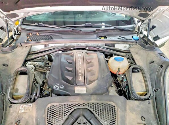 WP1AB2A5XHLB14407 2017 PORSCHE MACAN White Շարժիչի բաժամունքի տեսք