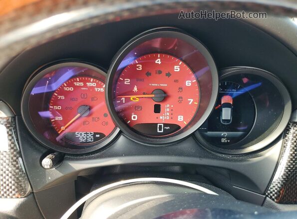 WP1AB2A5XKLB30663 2019 PORSCHE MACAN Black Vista del cuadro de instrumentos