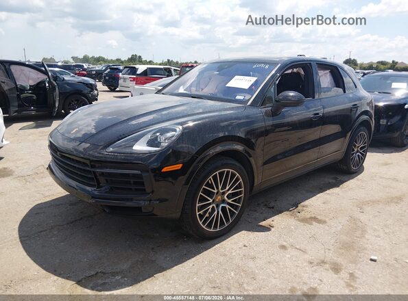 WP1AB2AY1KDA65268 2019 PORSCHE CAYENNE Black Vista tres cuartos delantera izquierda