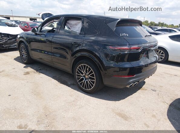 WP1AB2AY1KDA65268 2019 PORSCHE CAYENNE Black Trasero izquierdo