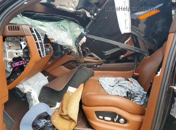 WP1AB2AY2KDA62752 2019 PORSCHE CAYENNE Black Սալոնի դիմացի տեսք