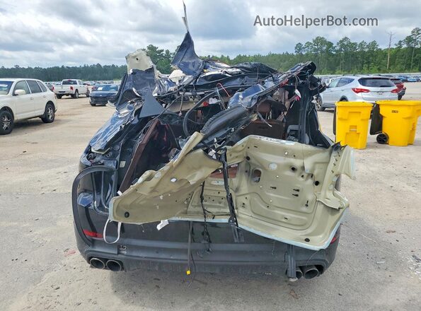 WP1AB2AY2KDA62752 2019 PORSCHE CAYENNE Black Հետևի տեսք
