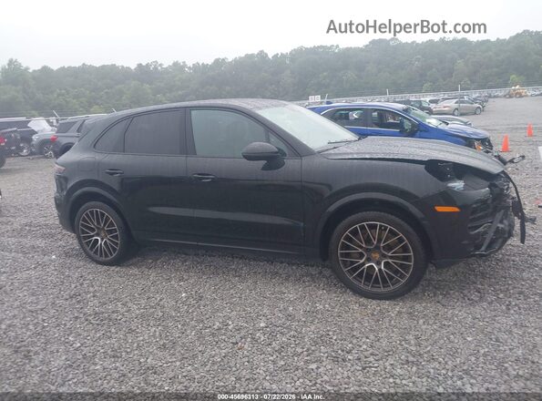 WP1AB2AY9LDA27112 2020 PORSCHE CAYENNE Blue Вид задньої частини салону