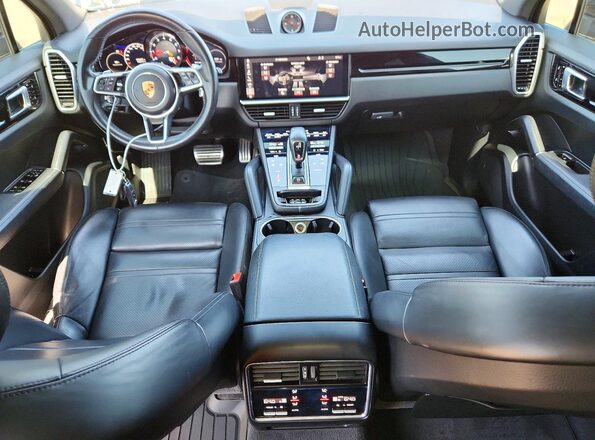 WP1AB2AYXKDA63812 2019 PORSCHE CAYENNE Черный Вид панели приборов
