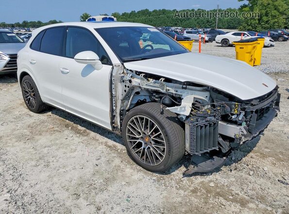 WP1AB2AYXMDA27895 2021 PORSCHE CAYENNE White Przód prawy