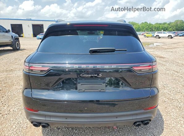 WP1AB2AYXPDA14715 2023 PORSCHE CAYENNE Black Հետևի տեսք