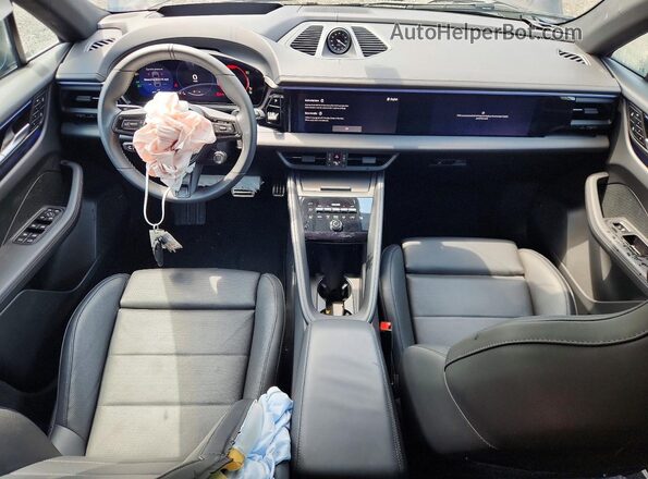 WP1AB2XA9SL153661 2025 PORSCHE MACAN Black Առջևի վահանակի տեսք