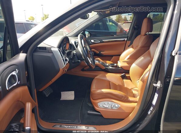 WP1AC2A21GLA88877 2016 PORSCHE CAYENNE Black Vista interior delantera