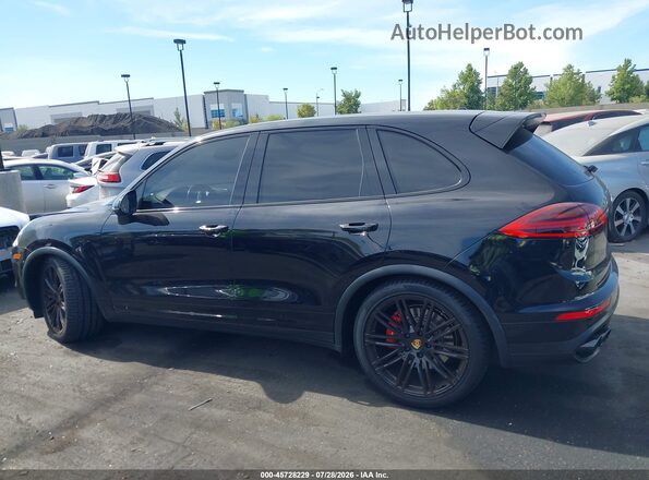 WP1AC2A21GLA88877 2016 PORSCHE CAYENNE Black Vista interior de 360 grados