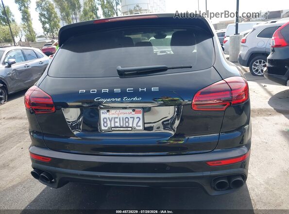 WP1AC2A21GLA88877 2016 PORSCHE CAYENNE Black 