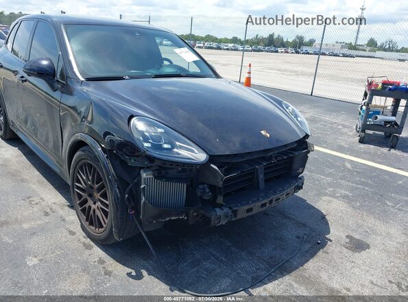 WP1AD2A27GLA72731 2016 PORSCHE CAYENNE Черный Вид спереди