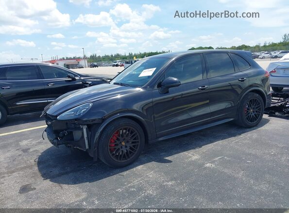WP1AD2A27GLA72731 2016 PORSCHE CAYENNE Черный Передняя левая четверть