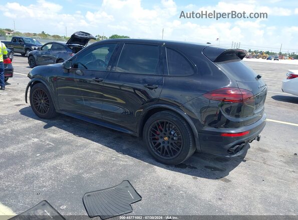 WP1AD2A27GLA72731 2016 PORSCHE CAYENNE Черный Задняя левая четверть
