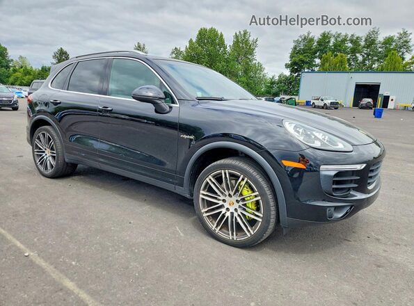 WP1AE2A24GLA64342 2016 PORSCHE CAYENNE Black Առջևի աջ