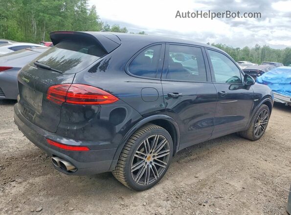 WP1AE2A27HLA68810 2017 PORSCHE CAYENNE Black უკანა მარჯვენა
