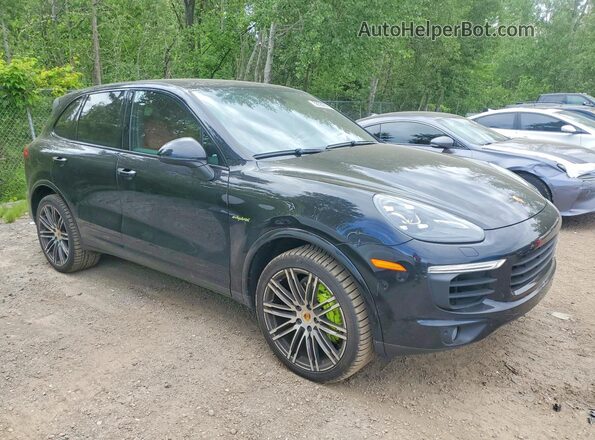 WP1AE2A27HLA68810 2017 PORSCHE CAYENNE Black წინა მარჯვენა