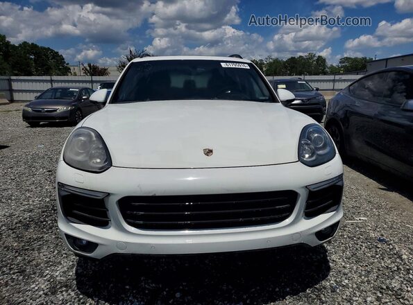WP1AE2A27HLA70329 2017 PORSCHE CAYENNE White წინა ხედი
