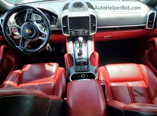 WP1AE2A27HLA70329 2017 PORSCHE CAYENNE White წინა პანელის ხედი