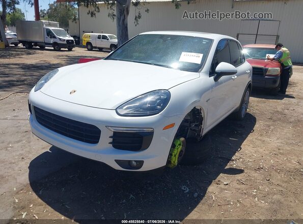 WP1AE2A28GLA17749 2016 PORSCHE CAYENNE Белый Передняя левая четверть