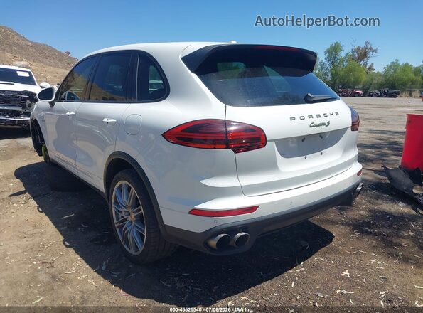 WP1AE2A28GLA17749 2016 PORSCHE CAYENNE Белый Задняя левая четверть