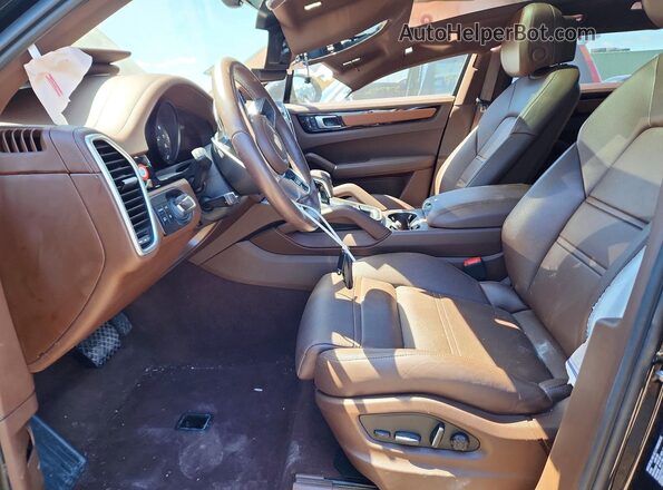 WP1AE2AY1PDA12813 2023 PORSCHE CAYENNE Black Vista interior delantera