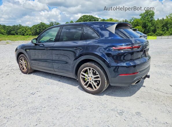 WP1AE2AY3KDA51850 2019 PORSCHE CAYENNE Синий Задняя левая четверть