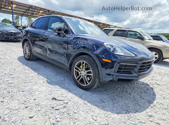 WP1AE2AY3KDA51850 2019 PORSCHE CAYENNE Синий Передняя правая четверть