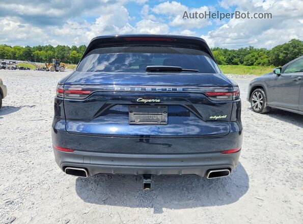 WP1AE2AY3KDA51850 2019 PORSCHE CAYENNE Синий Вид сзади