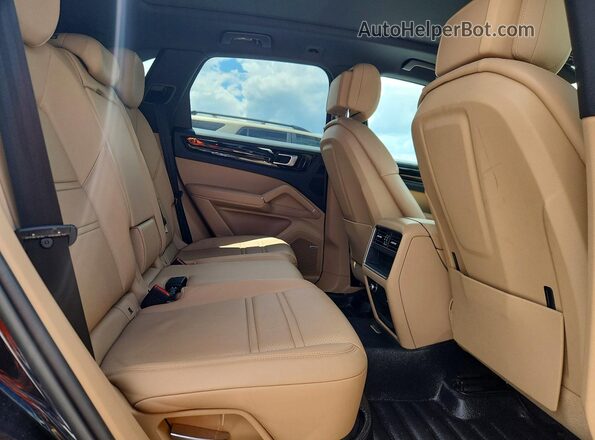 WP1AE2AY3KDA51850 2019 PORSCHE CAYENNE Синий Вид задних сидений