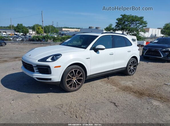 WP1AE2AYXPDA13071 2023 PORSCHE CAYENNE White Առջևի ձախ երեք քառորդ տեսարան