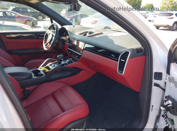 WP1AE2AYXPDA13071 2023 PORSCHE CAYENNE White Սալոնի դիմացի տեսք