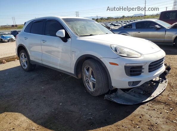 WP1AF2A21GLA40335 2016 PORSCHE CAYENNE White Przód prawy