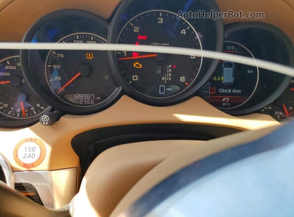 WP1AF2A21GLA40335 2016 PORSCHE CAYENNE White Widok zestawu wskaźników
