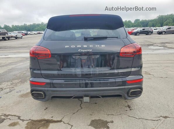 WP1AF2A24GKA40920 2016 PORSCHE CAYENNE Black Vista trasera