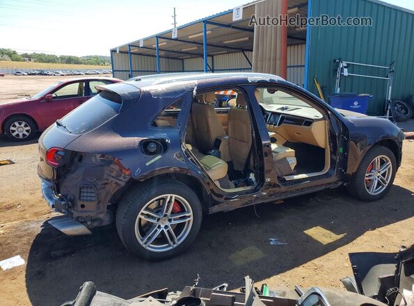 WP1AF2A51GLB93081 2016 PORSCHE MACAN Brown Rear right