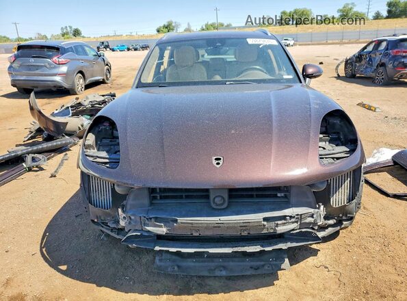 WP1AF2A51GLB93081 2016 PORSCHE MACAN Brown Front view