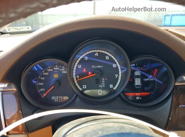 WP1AF2A51GLB93081 2016 PORSCHE MACAN Brown Instrument cluster view