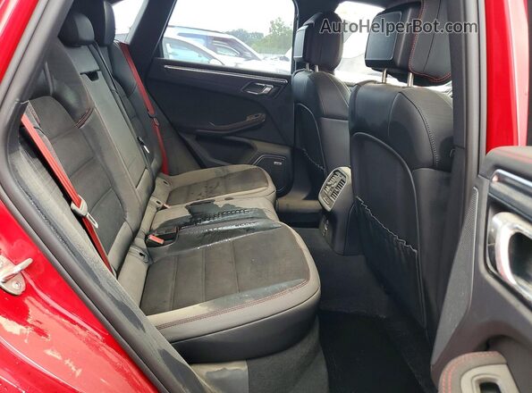 WP1AF2A51NLB30530 2022 PORSCHE MACAN Red Rear seats view