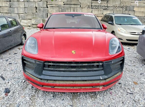 WP1AF2A51NLB30530 2022 PORSCHE MACAN Red Front view