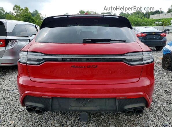 WP1AF2A51NLB30530 2022 PORSCHE MACAN Red Rear view