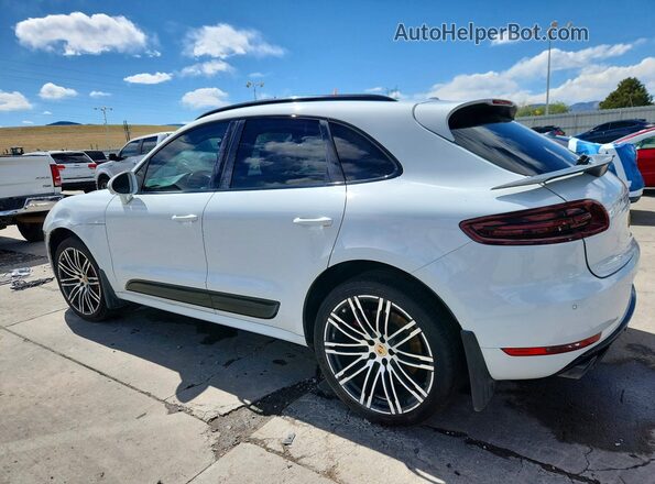 WP1AF2A54HLB60822 2017 PORSCHE MACAN White Задня ліва чверть