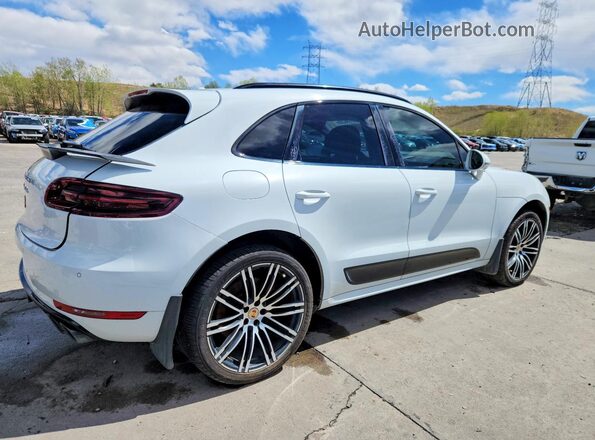WP1AF2A54HLB60822 2017 PORSCHE MACAN White Задня права чверть