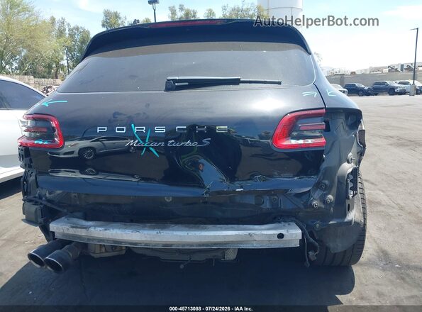 WP1AF2A57HLB62063 2017 PORSCHE MACAN Black წინა ხედი