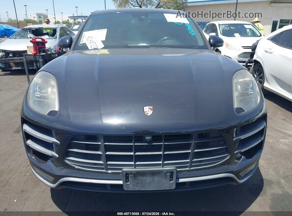 WP1AF2A57HLB62063 2017 PORSCHE MACAN Black უკანა სალონის ხედი